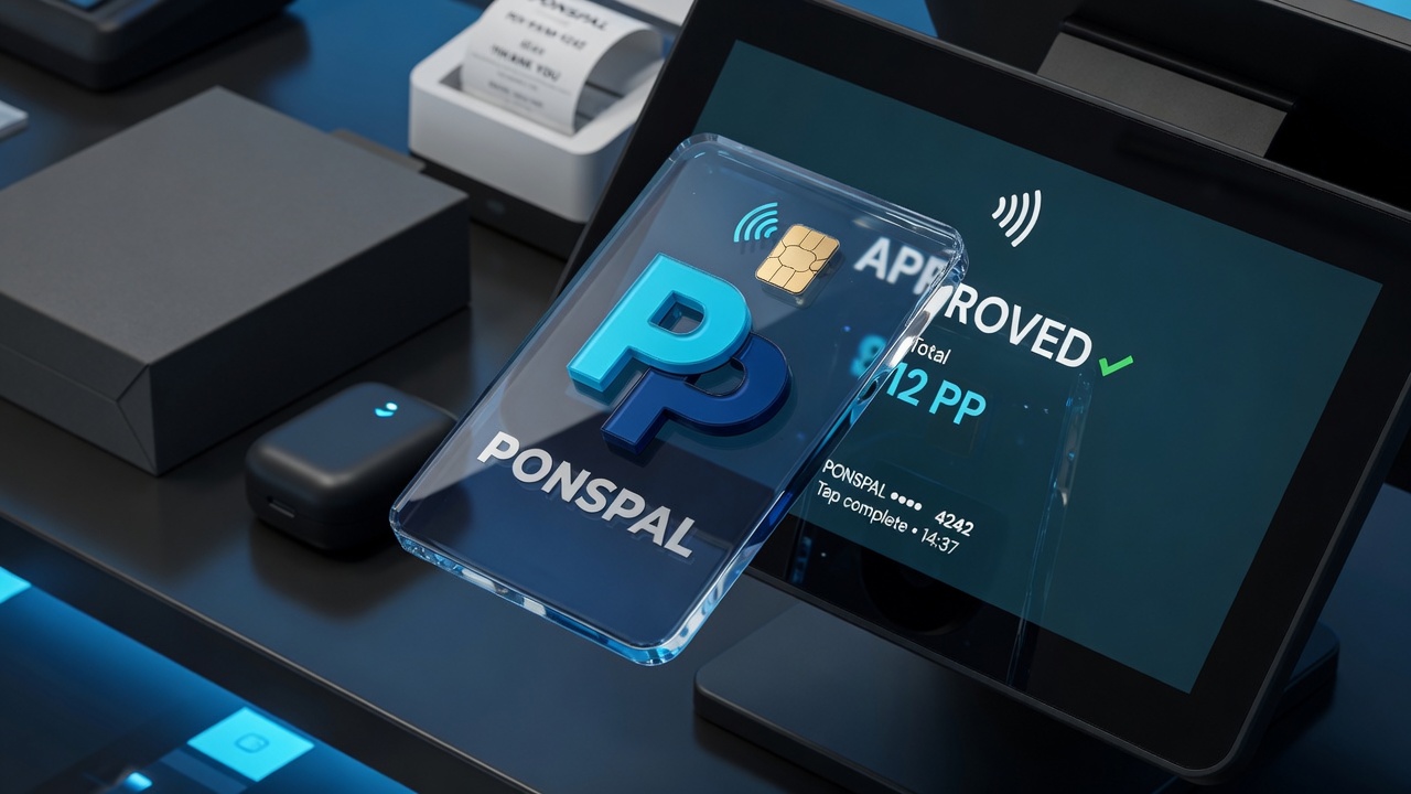 Tap PonsPal Card at a POS — approved 12 PP